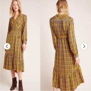 Anthropologie Dalton wrap maxi